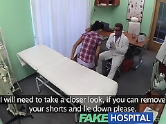 FakeHospital Patient enjoys nurse massage and doctors big schlong therapy