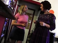 Dirty Milf Finger Fucks Blond To Orgasm