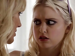 Sexy blondes are having tons of joy while eating each others soaking wet pussy, all day long Sexy blondes are having tons of joy while eating each others soaking wet pussy, all day long