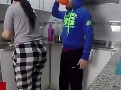 Humped My Stepmother while she is cooking Humped My Stepmother while she is cooking