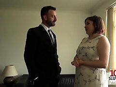 Big tits daughter deepthroat and facial cumshot Big tits daughter deepthroat and facial cumshot