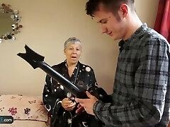 AGEDLOVE Granny Savana fucked with really rigid stick AGEDLOVE Granny Savana fucked with really rigid stick