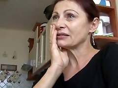 Beautiful mature ginger-haired wife squirting