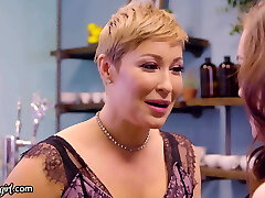 Hot MILF Shows Her 18yo Worker How To Taste Sweets Hot MILF Shows Her 18yo Worker How To Taste Sweets