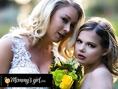 MOMMY'S Gal - Bridesmaid Katie Morgan Bangs Hard Her Daughter Coco Lovelock Before Her Wedding