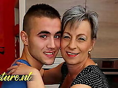 Super-naughty Stepson Always Knows How to Make His Step Mother Happy!