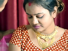 DESI BHABI’S ROMANCE IN HER WEDDING NIGHT