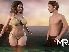 TreasureOfNadia - Beach Cum On Mature Figure E2 #79