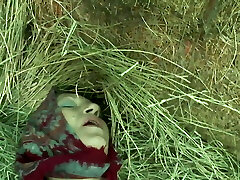 Ugly old grannies have girl-girl sex on the farm
