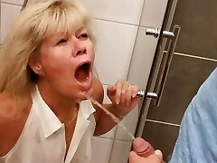 German mature Housewife fucks stud and caught from husband