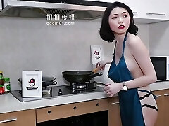 Asian buxomy mom has sex with stepson