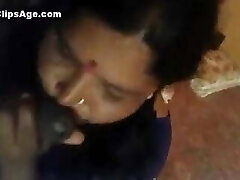 Aunty gargling young boys cock