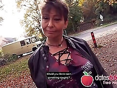 UGLY and OLD - MILF, almost GRANNY public poke &amp_ no regrets Rubina dates66.com