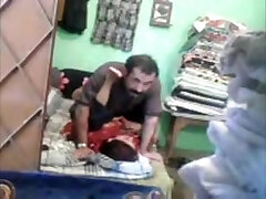 Desi pathan abbu tears up chachi homemade Lahore punjabi