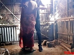 Red Saree Wife Outdoor Suck Off ( Official Video By Villagesex91)