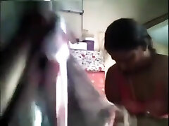 Tamil maid with big ass milking her owner's pipe creampie at work