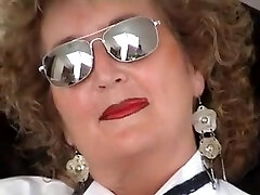 Grandmother Head #39 On The Balcony