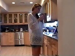 Mother in the Kitchen (smoking fetish  roleplay, erotic)