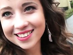 Amateur teen slut Taissia Shanti anal fucked in the car