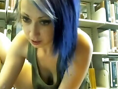 Avid Goth Beauty Mastrubates In A Public Library Avid Goth Beauty Mastrubates In A Public Library