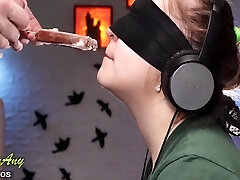 A Game Of Taste. My Hottest Acquaintance Tricked Me When I Was Guessing The Taste Of Ice Mayo! Xsanyany 11 Min