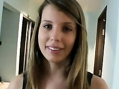 Big boobs brunette teen girl Hanna Heartley jizz swallows