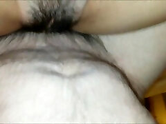 Mature couple closeup labia fucking