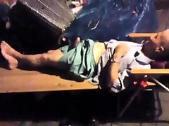 Str8 spy and rubbing a homeless