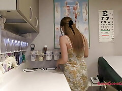 Pregnant Hotties Nova Maverick & Ashley Mercy Get A Vibrating Exam in Doc Tampa's Office , At GirlsGoneGynoCom