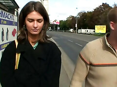 Two pickupers in Russia talk one real woman into quick orgy Two pickupers in Russia talk one real woman into quick orgy