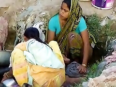 Indian Village Doll Spied In Outdoor Hidden