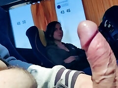 Stranger teen blow dick in bus