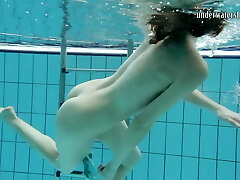 Gazel Podvodkova underwater nude beauty