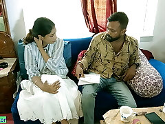 Indian beautiful university lady steaming sex with young sir! I need good mark sir!