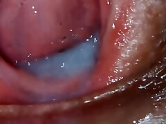 Cum Dripping Out Of My Pussy Very Close Up!