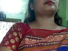 Indian Bhabhi has sex with stepbrother demonstrating boobs