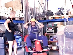 Chubby german mature female chief caught guy and wants sex