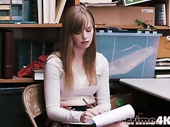 Pallid Shoplifter Dolly Gets Cock On Office Desk Pallid Shoplifter Dolly Gets Cock On Office Desk