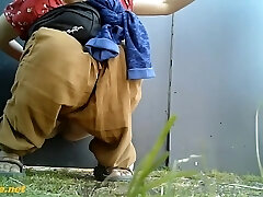 Voyeur Girls Peeing At Outdoor Music Festival