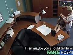 FakeHospital Nurse and patient eat each others tight pussies