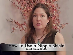 How to use a nipple shield on a huge boob