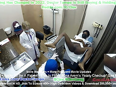 Rina Arem Gets Gyno Examination From Nurse Stacy Shepard & Doctor Tampa During Rina's Yearly GirlsGoneGyno Corporal Exam