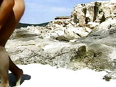 Superb German female with dark hair gets a hard anal nail at the beach Superb German female with dark hair gets a hard anal nail at the beach