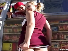 Ice splooge seller enjoys plowing throat and pussy of nasty cheerleader Cindy Loo Ice splooge seller enjoys plowing throat and pussy of nasty cheerleader Cindy Loo