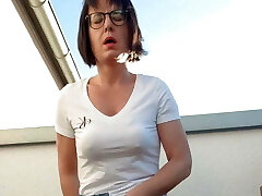 Squirt in Jeans, totally wet