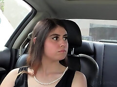 Obese, amateur nymph is about to have sex with a black man, for the first time ever