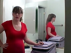 Looking On My 6 And A Half Months Knocked Up Stepdaughter