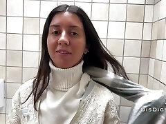 Real Porn Audition in a Public Toilet of Shopping Mall Real Porn Audition in a Public Toilet of Shopping Mall