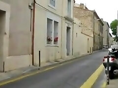 French blonde college girl gangbanged at the sexshop