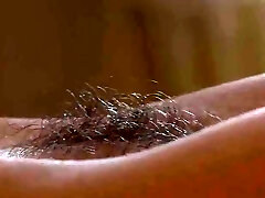 Watch hairy goth gal masturbate